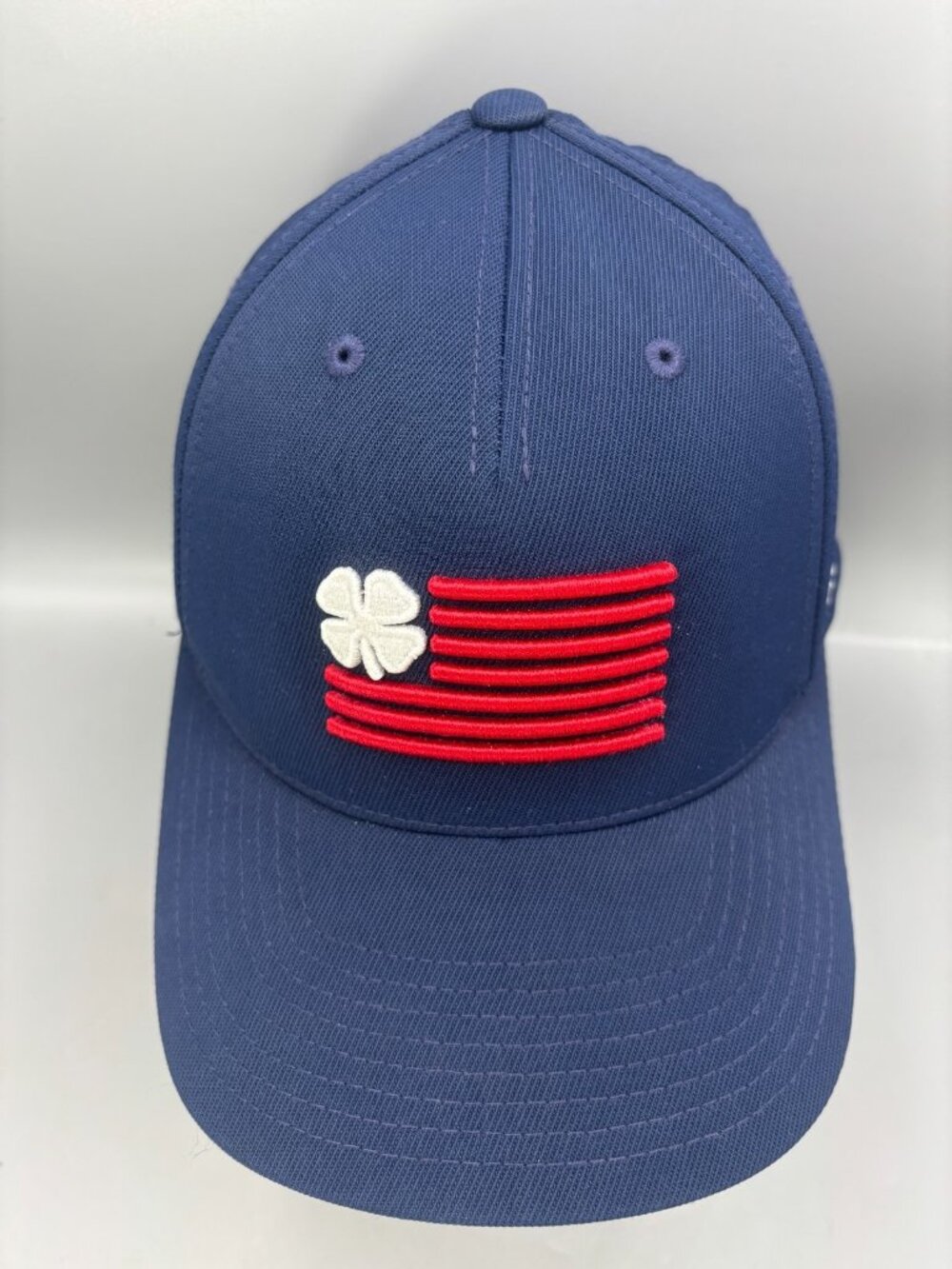 Black Clover Live Lucky Baseball Cap Mens One Size Blue One Ten Flexfit Tech